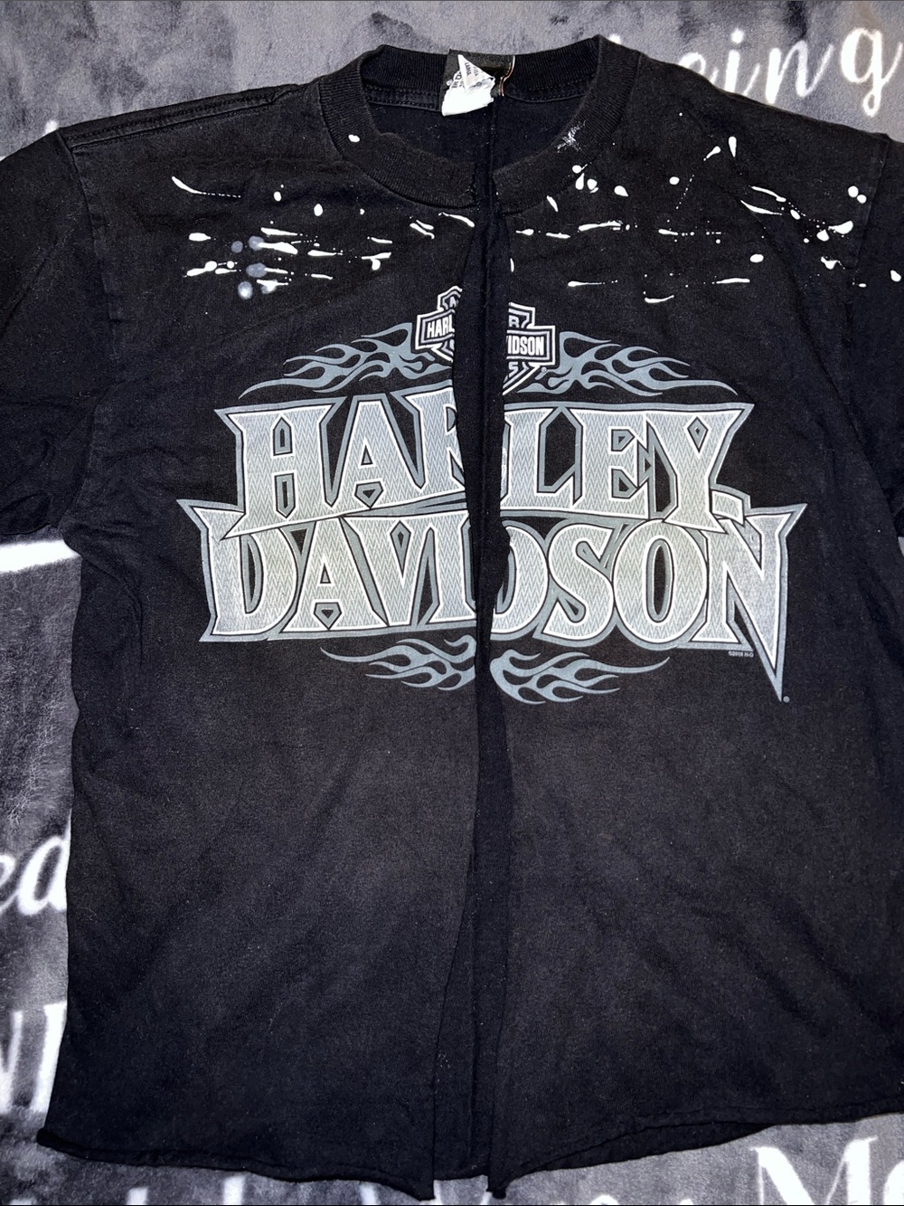 Vintage Harley Davidson Graphic Tee - L